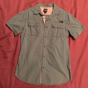 blackjack button up